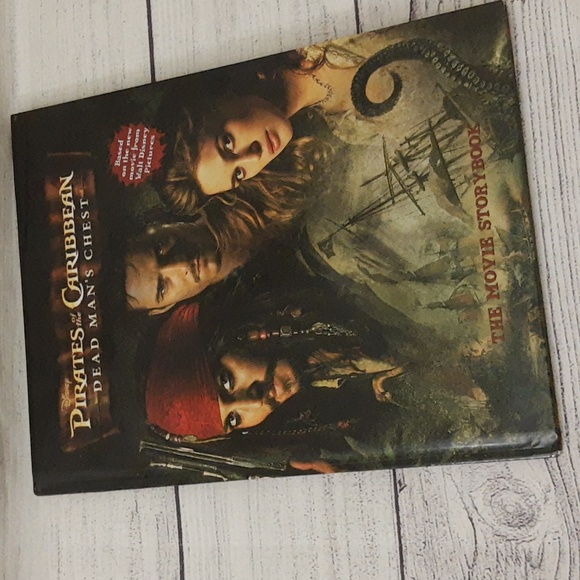 Disney Pirates of the Caribbean Dead Man's Chest Movie Storybook Hardcover Book - Picture 3 of 12